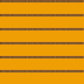 Black striped stripes on orange