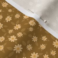 Ditsy Meadow Floral on Gold - Angelina Maria Designs