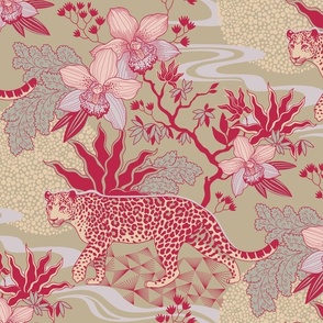 Asian Style Fabric, Wallpaper and Home Decor | Spoonflower