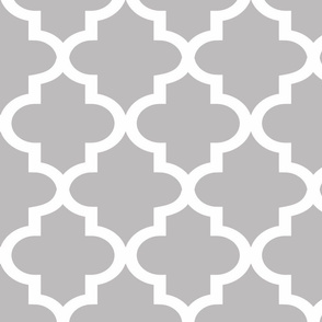 Quatrefoil Chinchilla