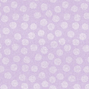 organic polka dots - purple - LAD22