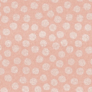 organic polka dots - pink - LAD22