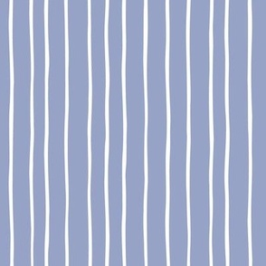 Hand drawn white lines – blue