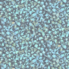 Shell Terrazzo Aqua on Lava Rock 300