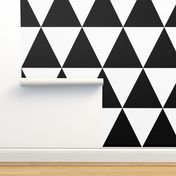 Black & White Triangles XL | pencilmeinstationery.com