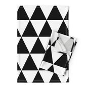 Black & White Triangles XL | pencilmeinstationery.com