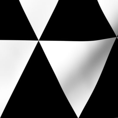 Black & White Triangles XL | pencilmeinstationery.com