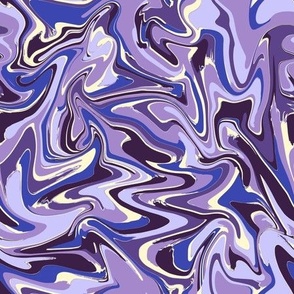 Vivid purple liquid texture - digitally made optical swirl