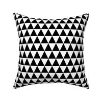 Black & White Triangles Small