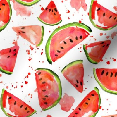 Watercolor Watermelon