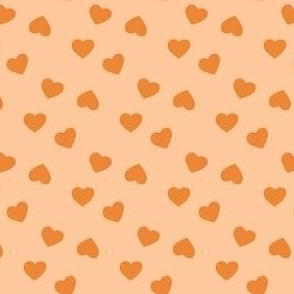 Orange Hearts