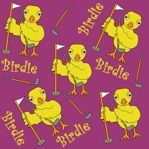 Birdie Golf Chick Petal Solid Colors Berry
