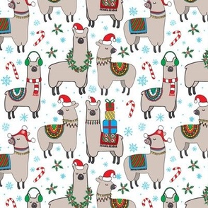 Christmas Llamas