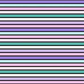 Pastel Halloween Stripe - Medium scale