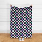 Pastel Halloween Checker - Large scale