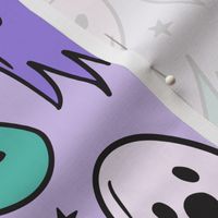 Too Cute Ghosties Pastel Halloween - Large Scale