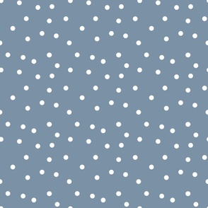 Misty Blue Polka Dot - Angelina Maria Designs