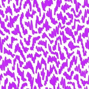 scribble abstract purple on white