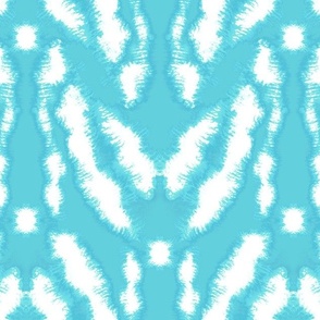 Tie Dye, Light blue background
