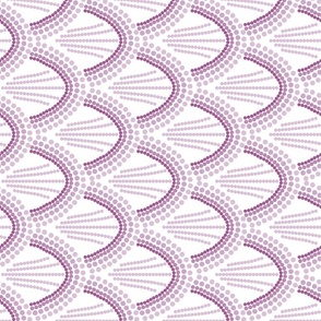 rotated ombre mermaid scales // pantone 84-3