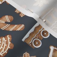 Christmas Gingerbread Cookies / River Bed