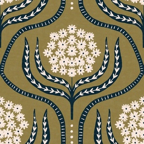 Large Scale Motif Fabric, Wallpaper and Home Decor | Spoonflower