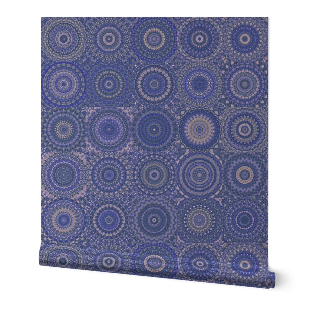 Trippy Intricate Funky Mandala Quilt Pattern