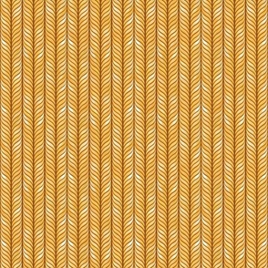Feathered Chevron Watercolor Kemps Ridley Gold Small 