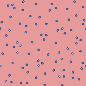 Resilient (blue on pink)