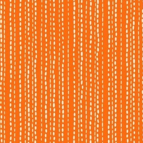 On The Dotted Line 12x8 Orange