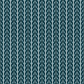 Classic Feather Quill Chevron Quiet Earth Small 