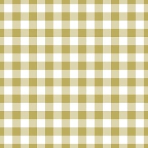 Green Tea Gingham Plaid / Medium