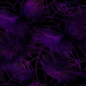 Purple Spiderwebs