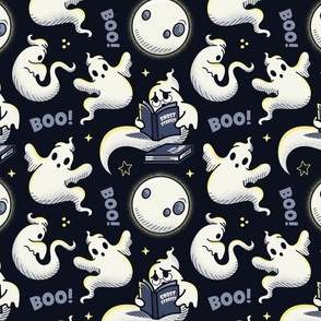 Whimsical Ghost Stories - Playful Spirits and Starry Nights
