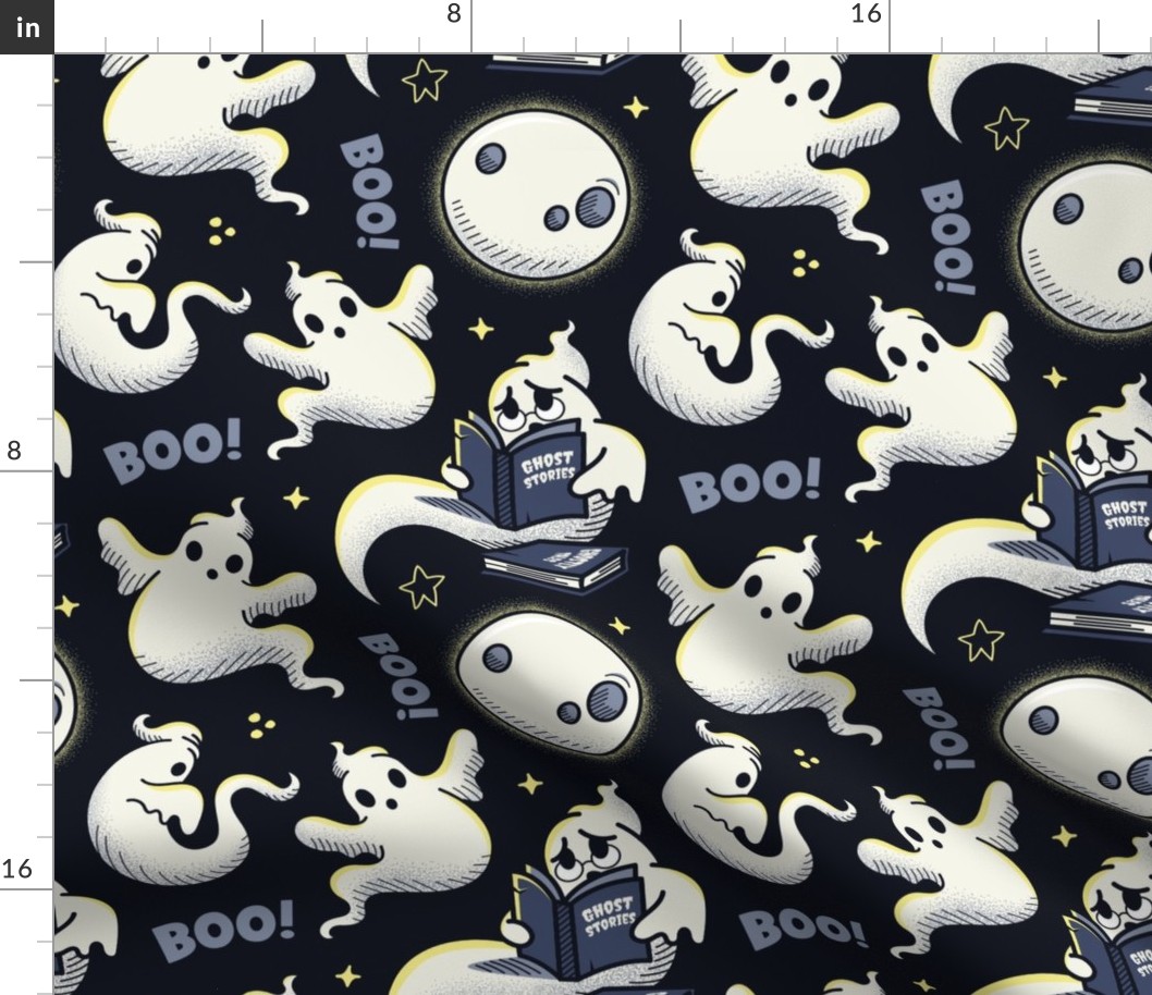 Whimsical Ghost Stories - Playful Spirits and Starry Nights