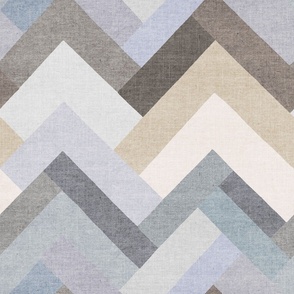 Painted Herringbone Chevron (vertical)