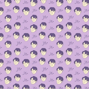 BTS Jungkook JK_Pattern_Purple