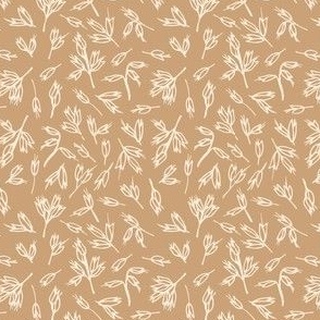 Dry Flowers in Beige