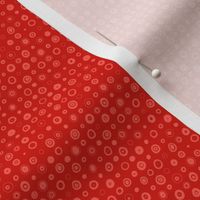 marbles - red - polkadot