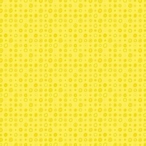 marbles - yellow - polkadot