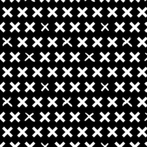 White and Black Crosses extra-small scale