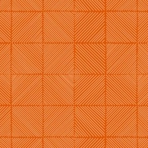 godseye - orange - striped diamond