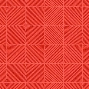 godseye - red - striped diamond