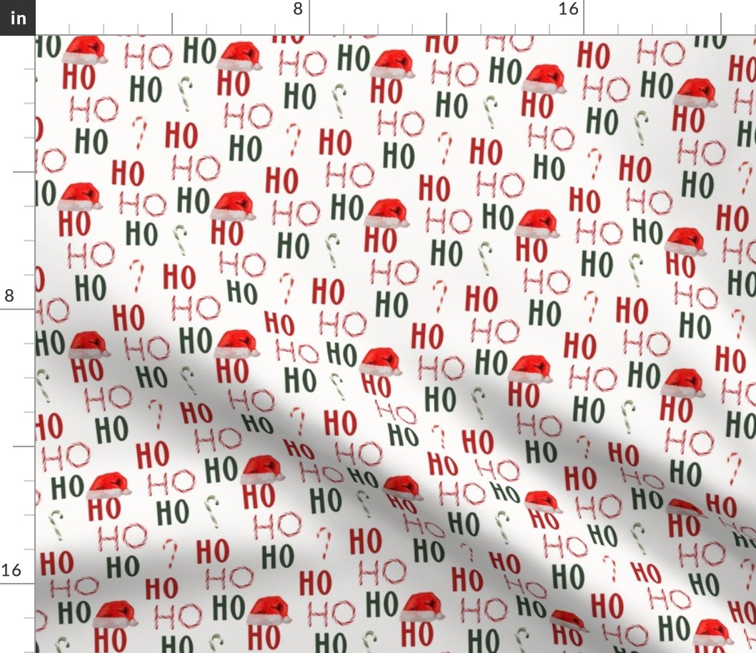 Small / Ho Ho Ho - Santa, Christmas