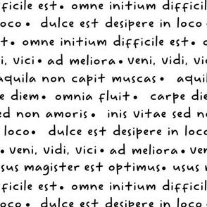 1034 - Latin phrases,  white