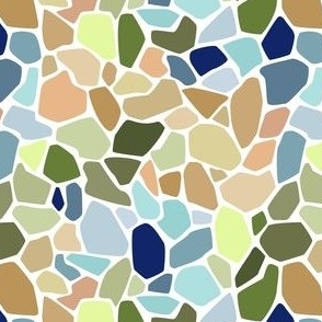 Tropical modernist mosaic