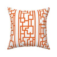 Neo Deco Orange White