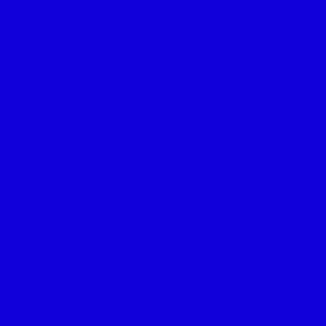 Retro Floral Joy - Solid - Ultramarine Blue - 1100da