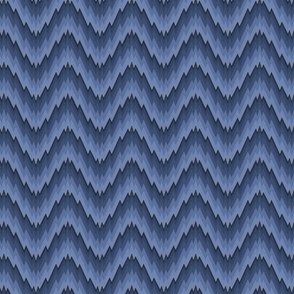 Reading Nook Navy Blue flamestich abstract geometric Traditional historical