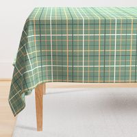 Green Christmas plaid